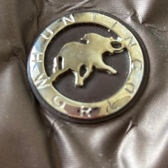 Vintage Hunting World Nylon w/Leather Trim Backpack Chocolate Brown w/COA - Picture 11 of 11